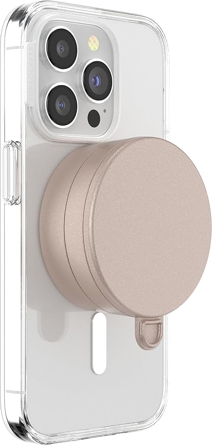 PopSockets Magnetic Suction Phone Mount Surface Mount for MagSafe Brown - Metallic Latte