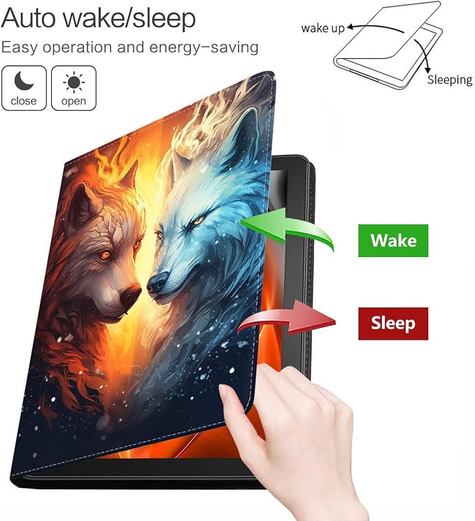 Ice Wolf and Fire Wolf