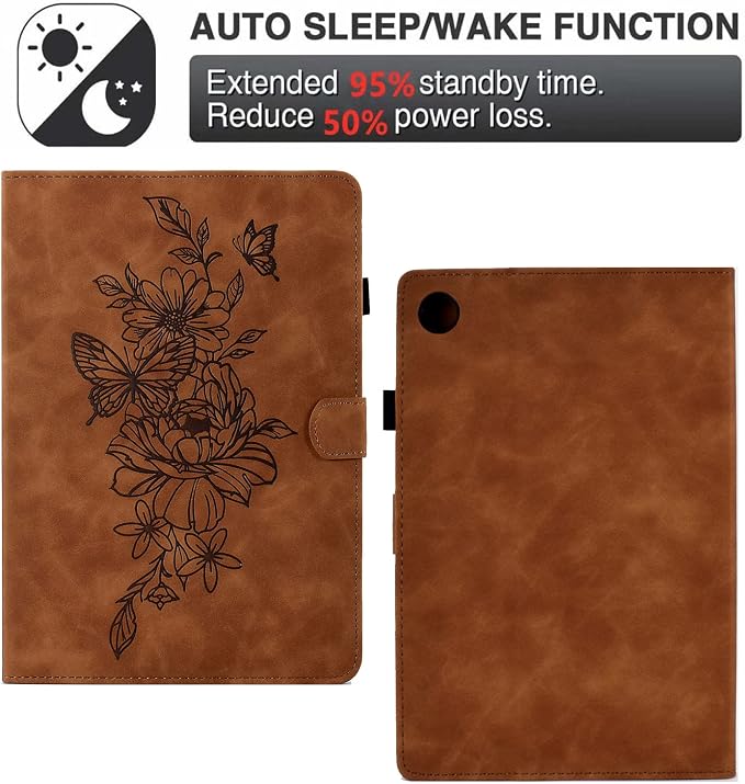 Embossed Brown