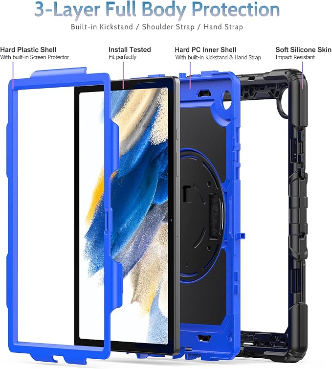 Black/ Blue