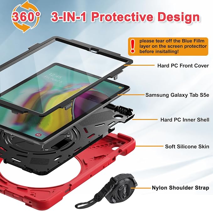 04 Red (With Screen Protector)