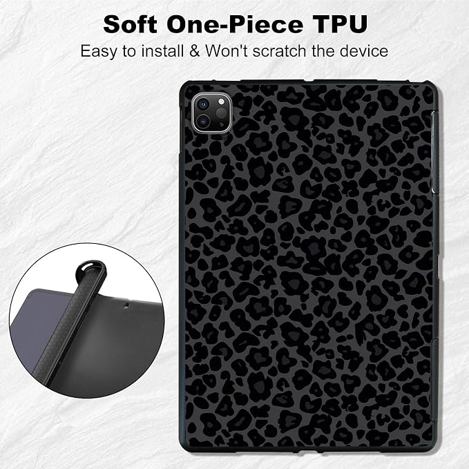 Dark Green Leopard Print Pattern