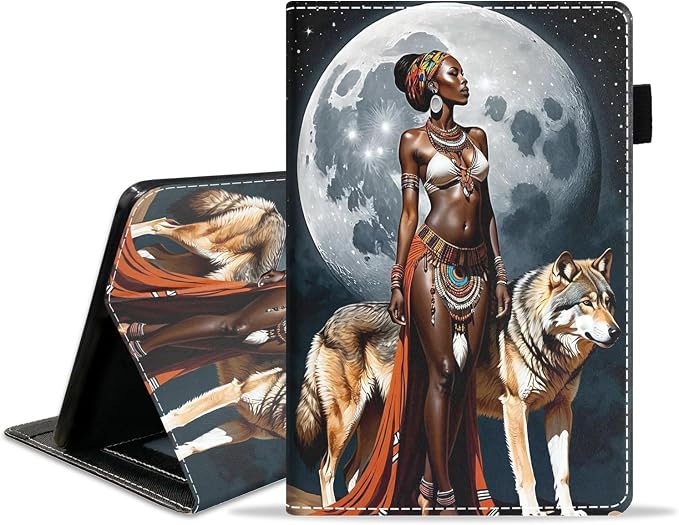 African Woman Wolf