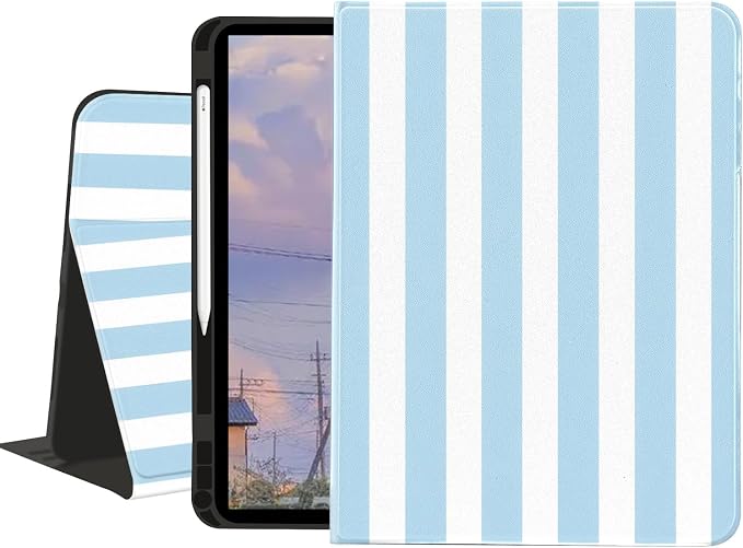 Blue White Stripes