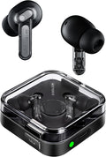 Nothing Ear (3) Wireless Earbuds Super Mic 45dB Hybrid Active Noise Cancelling Bluetooth Headphones Hi-Res 6 Mics 12mm Dynamic Bass Boost Dual Connect ANC Sport Ear Buds for iPhone Android Black