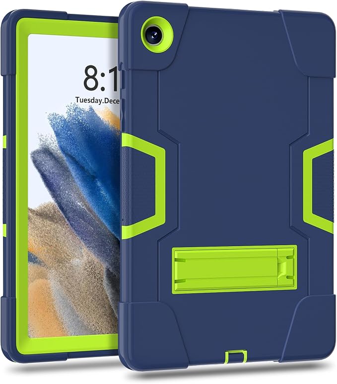Navy blue+olivine