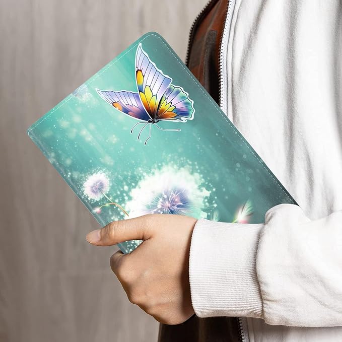 Dandelions and Butterfly