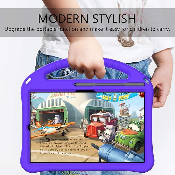 for Samsung Galaxy Tab S5e 10.5 2019 T720 T725 T727 Tablet Case for Kids - Durable Lightweight EVA Shockproof Protective Handle Stand Cover for Galaxy Tab S5e SM-T720/T725/T727 2019