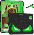 Compatible with Apple iPad Pro 11(2024) 11 inch Tablet CaseLightweight Shockproof Rugged Protective Cover with Kickstand for Kids Children Boys Babies Dark Green