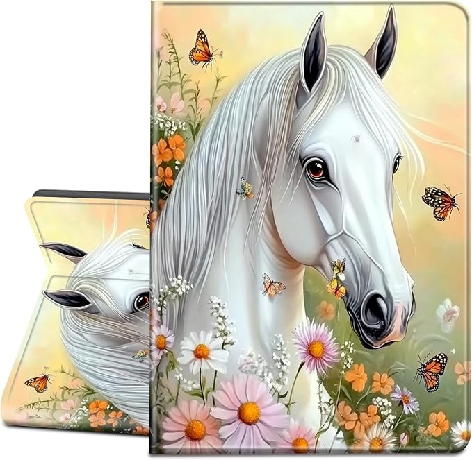 Handsome White Horse