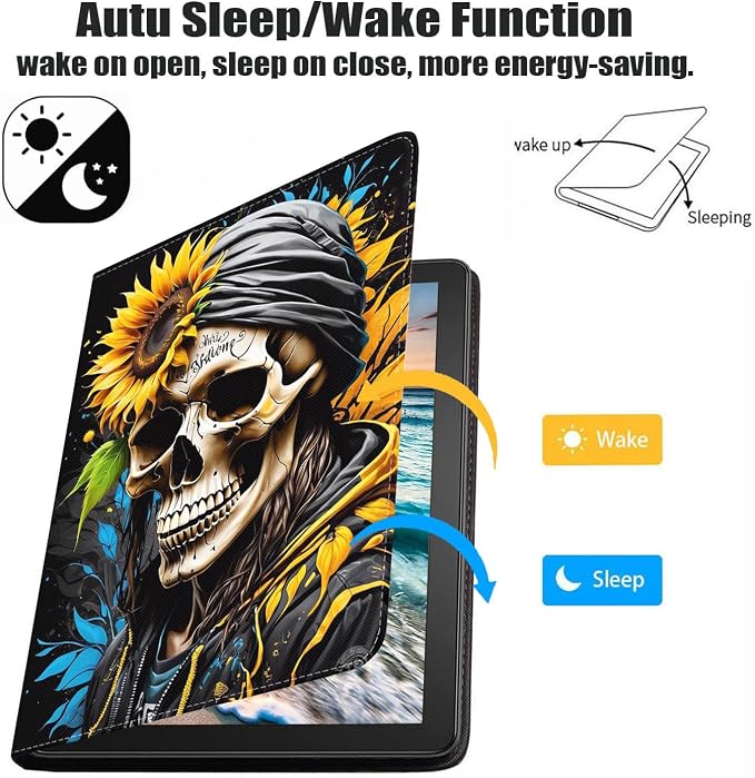 Skull Sunflower-1