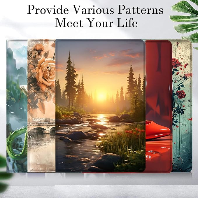 Scene Sunset Water Forest