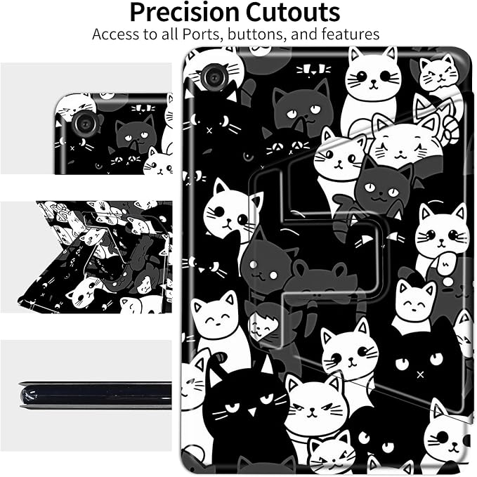 Black White Grey Cat