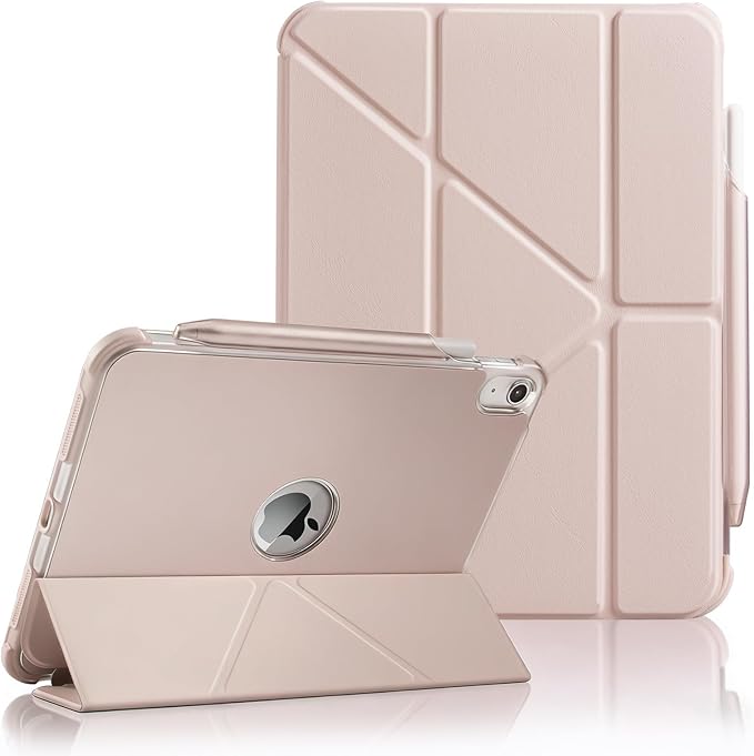 CoBak Case for iPad (A16) 11th Generation 11 Inch 2025 iPad 10th Generation 10.9 Inch 2022 - Protective Cover with Apple Pencil (USB-C) Holder Multi-Angle Portrait Stand Auto Wake/Sleep