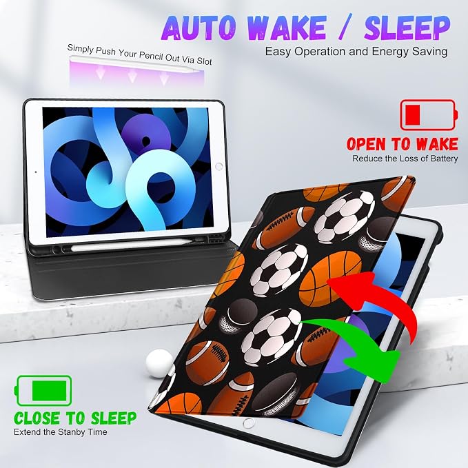 5-for iPad ipad 9/8/7th-Ball