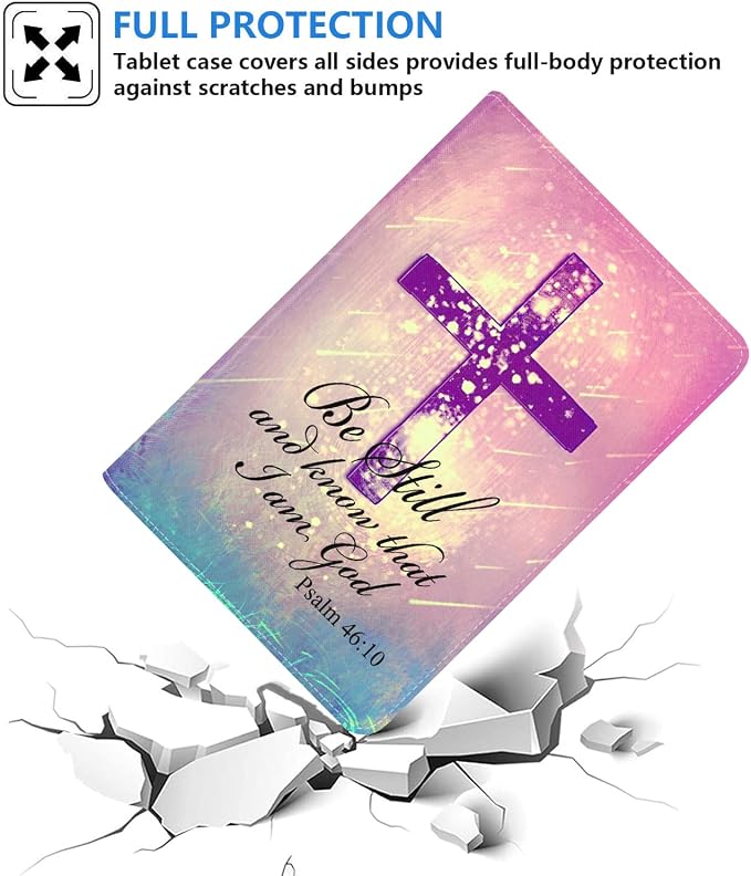 Christian Cross Quote Bible Verse Psalm 46:10