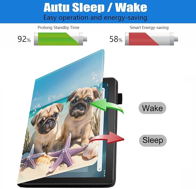Funny Beach Pug