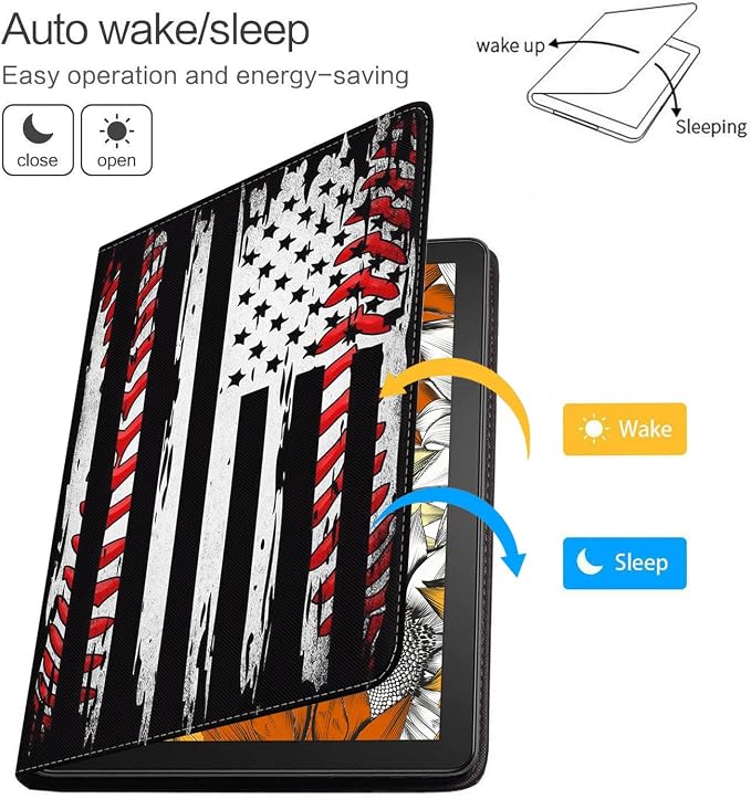 American Flag Baseball Background