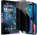 2 Pack Privacy Screen Protector for iPhone 13 Anti-Fingerprint Anti-peeping 9H Tempered Glass Film Smooth Touch