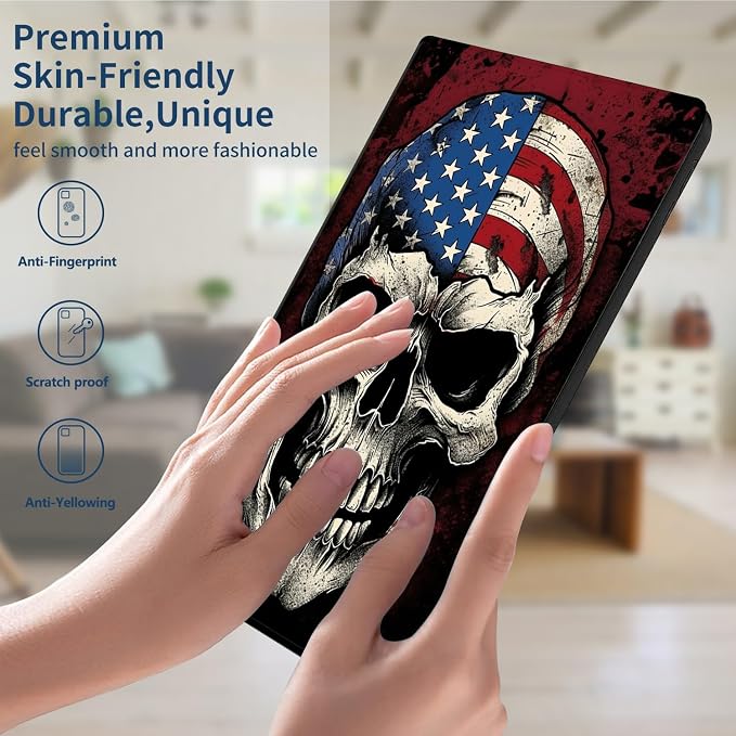 A American Flag Skull