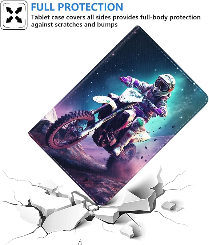 Astronaut Riding Motorcycle