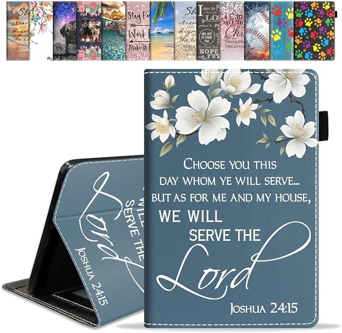 Floral Quote Bible Verse Joshua 24:15