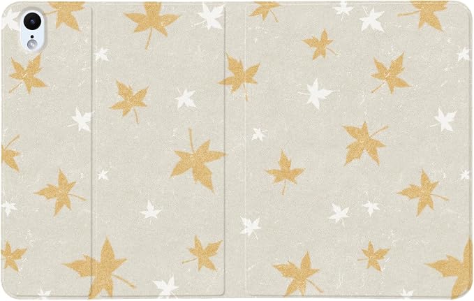 Gold White Maple Leaves