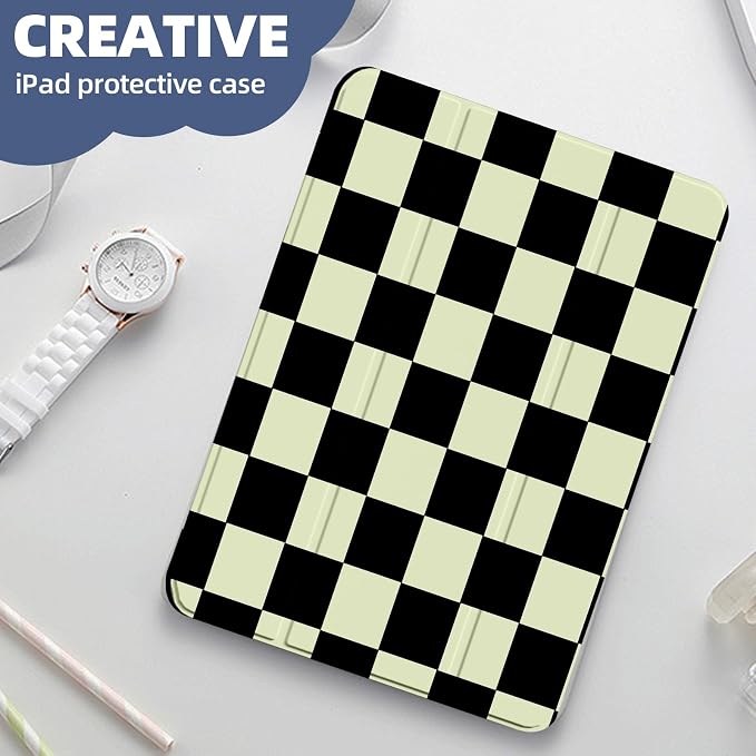 Black and green checkered
