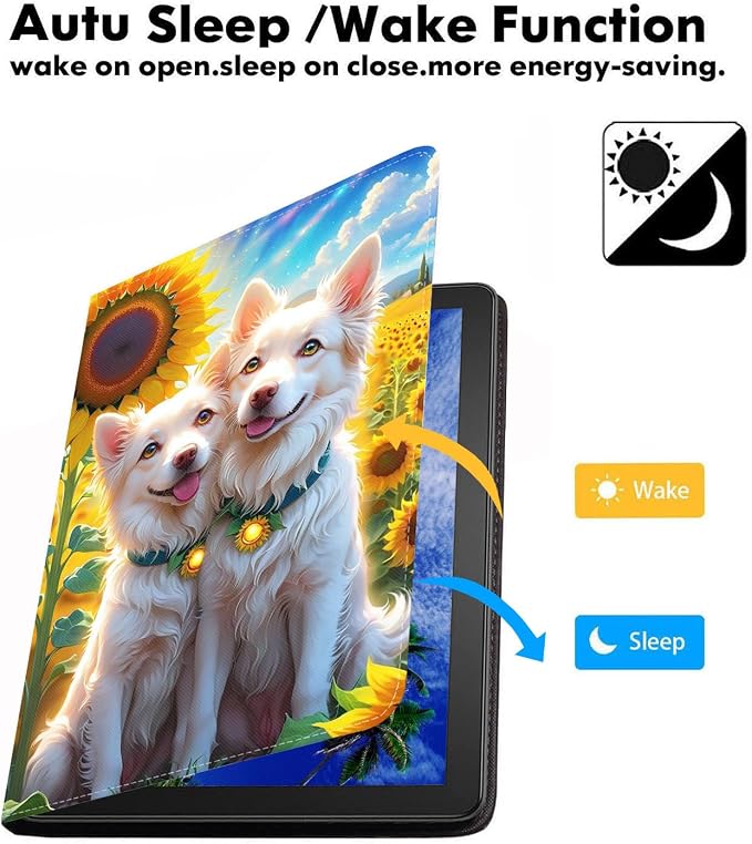 Dog and Sunflower