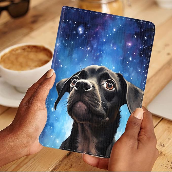 Puppy Under The Starry Sky
