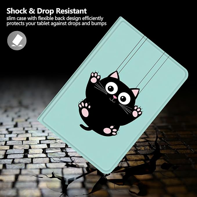Cute Cartoon Black Cat