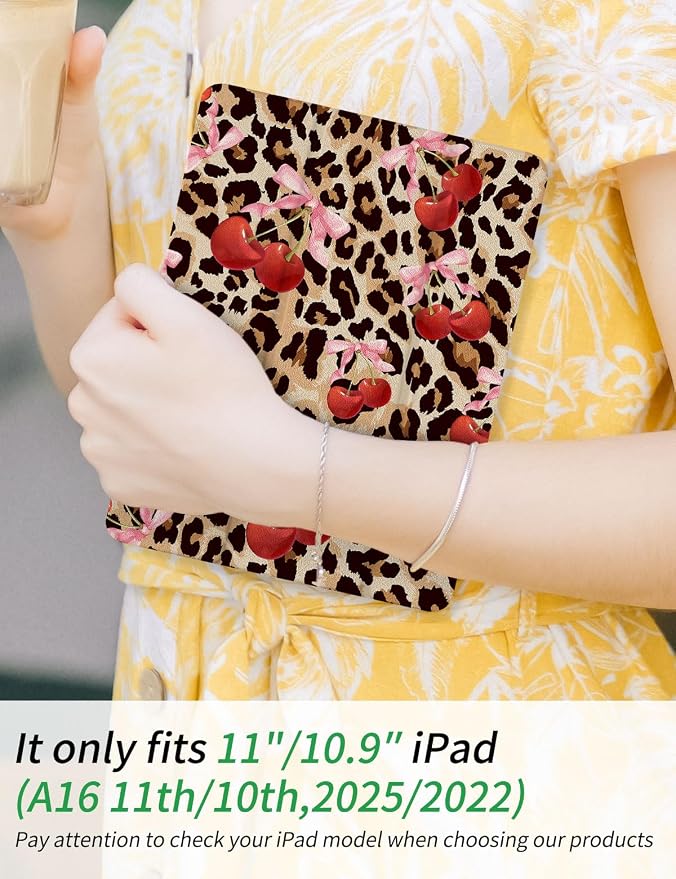 Brown Leopard 4 & Pink Bow 2