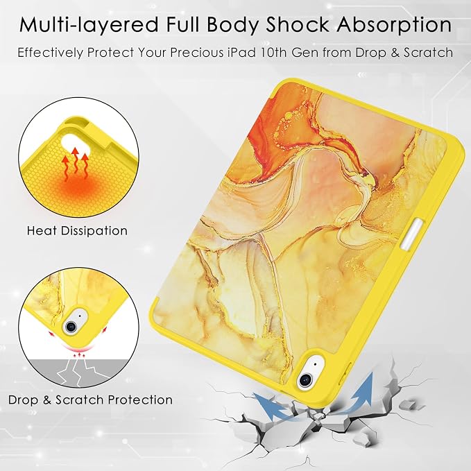 B-Yellow Marble