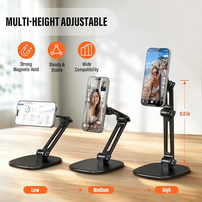 Black - Magnetic Stand