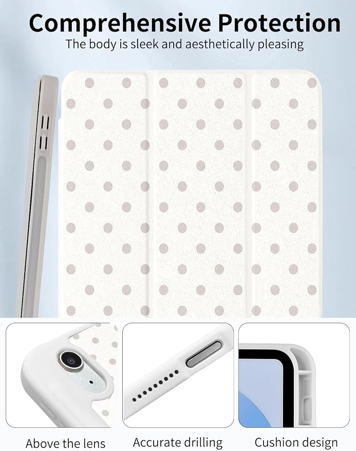Beige Polka Dots