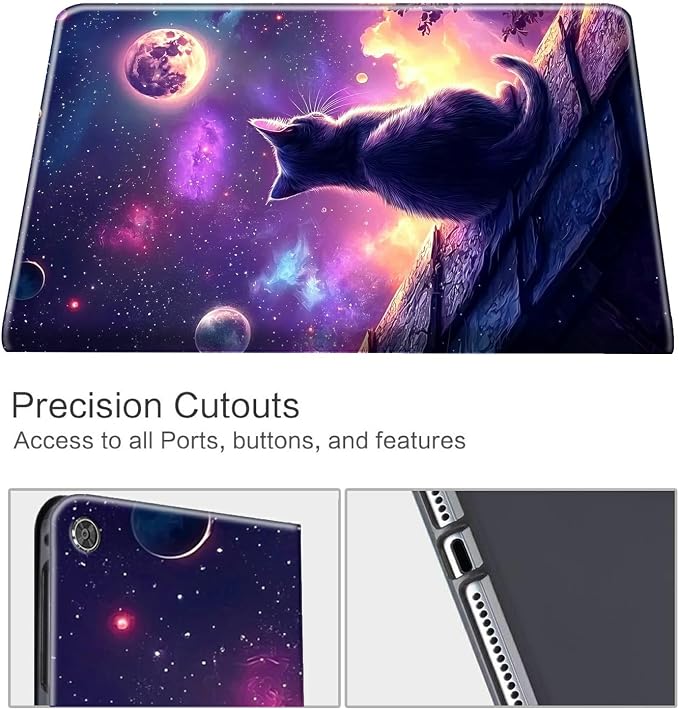 Cute Cat In Galaxy