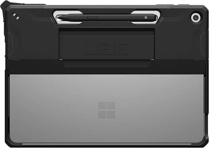 URBAN ARMOR GEAR UAG Designed for Microsoft Surface Pro 1st Edition 12 Case - Rugged Protective Cover with Built-in Handstrap &amp Pen Holder Military Grade Drop Proof Scout Black