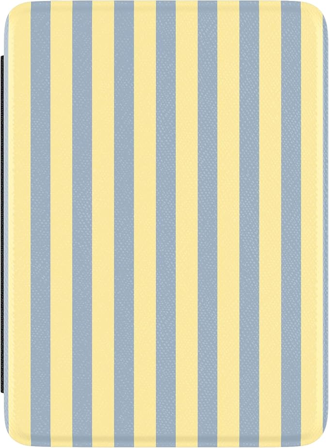 Coastline Stripes | Blue & Yellow