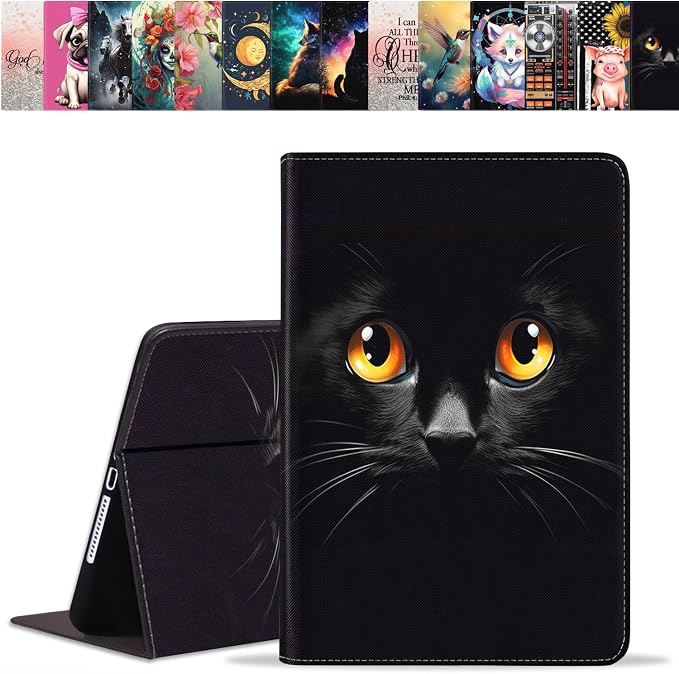 Cute Black Cat Face