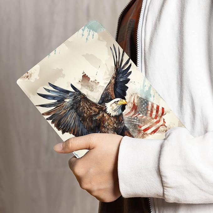 American Flag Bald Eagle