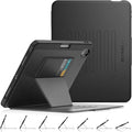 SEYMAC stock Case for iPad Air 11 inch (M2) 2024/ Air 6th Generation Auto Sleep/Wake Case with Magnetic Multi-Angles Stand Card Slot Black