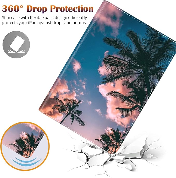 Palm Trees At Dusk
