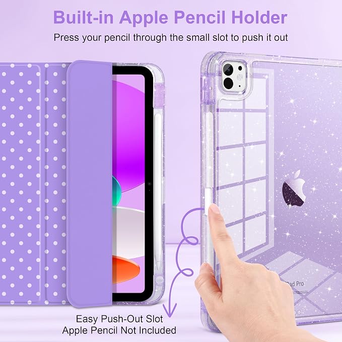 Purple Polka Dot