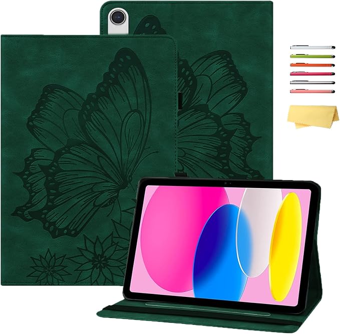 04# Flower Butterfly Green