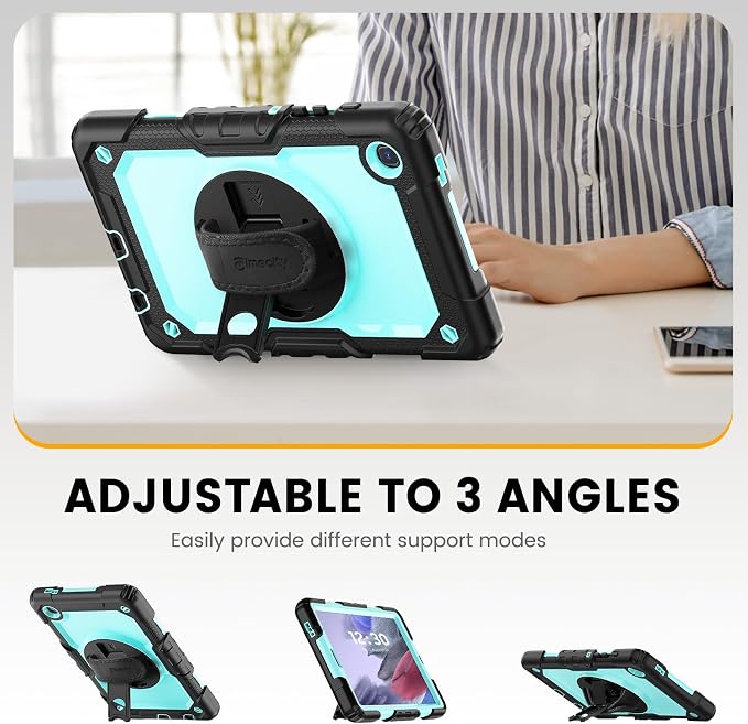 Black +Light Blue