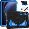 Spider Case for Samsung Galaxy Tab S10 Lite/S10 FE (2025) 10.9 with S Pen Holder Adjustable Stand Compatible with S9 S8 S7 11 inch (2023) (Black Blue)
