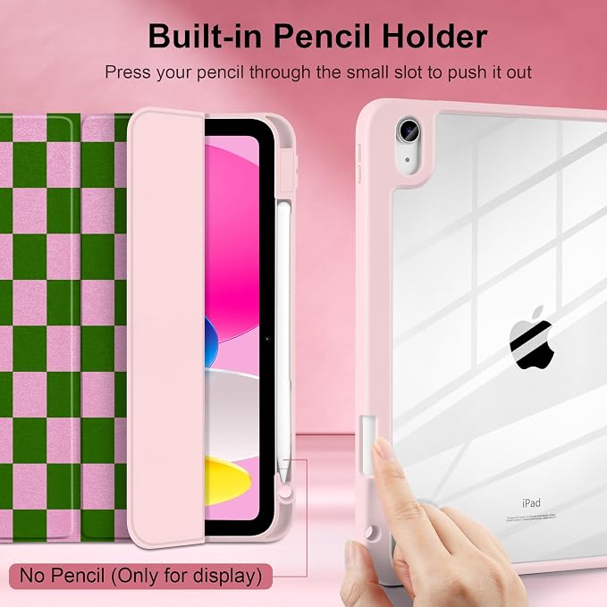 Green & Pink Checkerboard