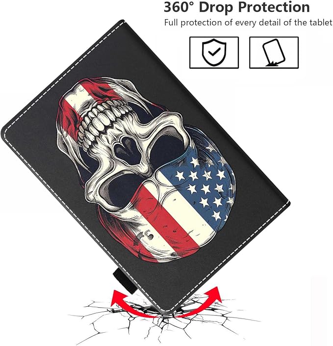 American Flag Skull-1