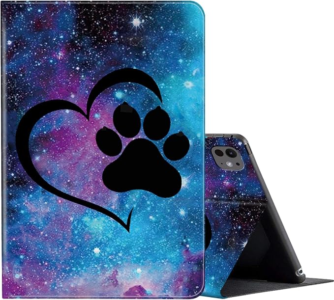 Galaxy Dog Pawprint Love