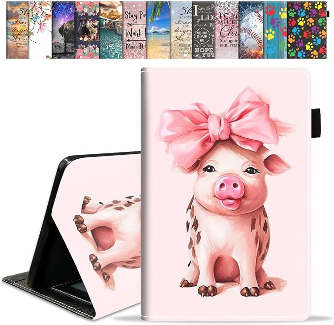 Pink Cute Cartoons Pig